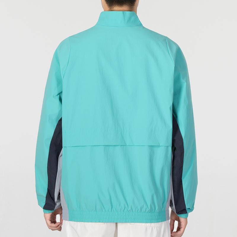 Adidas Jackets Men's Green Stand Collar Moderate Workwear HM5147