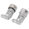 2PCS MFL1/4in Ball Lock Trennen Edelstahl Fass Armaturen Schnell Kupplung Brau Zubehör