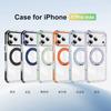 Applicable To iPhone17Pro Mobile Phone Case Two-color Symphony Gear Bracket 16Pro Magnetic Suction 15 Anti-drop 14 Protective Case