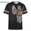 Azteken-Thema Muster 3D Druck T-Shirt Kompressionsshirt Kurzarm T-Shirt Herren Sommer T-Shirts Vintage Druck Herrenkleidung Oberteile