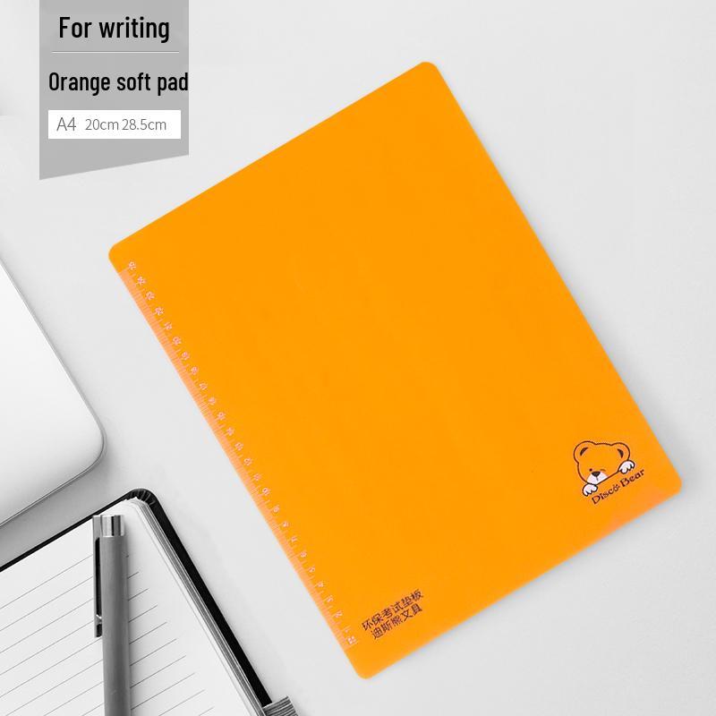 Colorful Soft Silicone Writing Pad for A4 & A3 - Ideal for Students and Exams