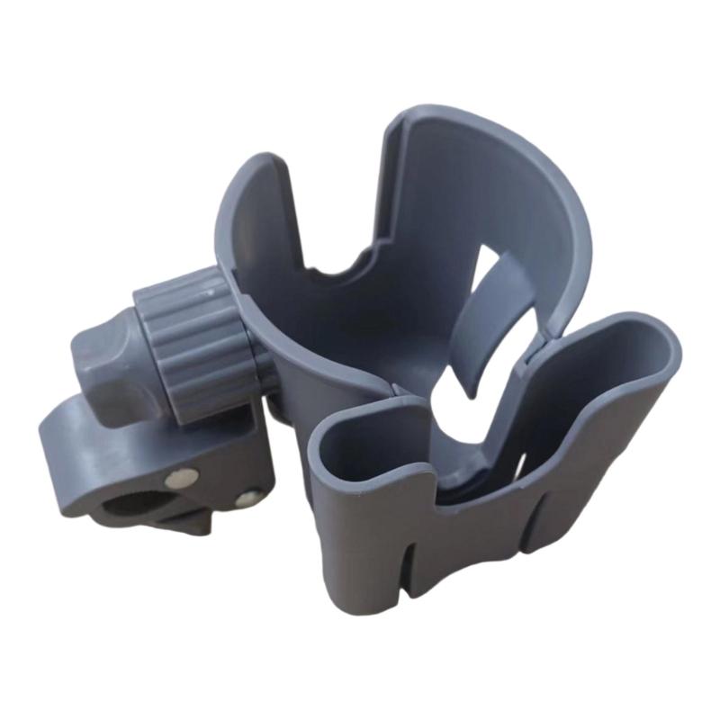 Multipurpose Cup Holder Organsier Phone Mount Slot for Baby Strollers Wheelchairs Bikes with 360 Degree Swivel Design