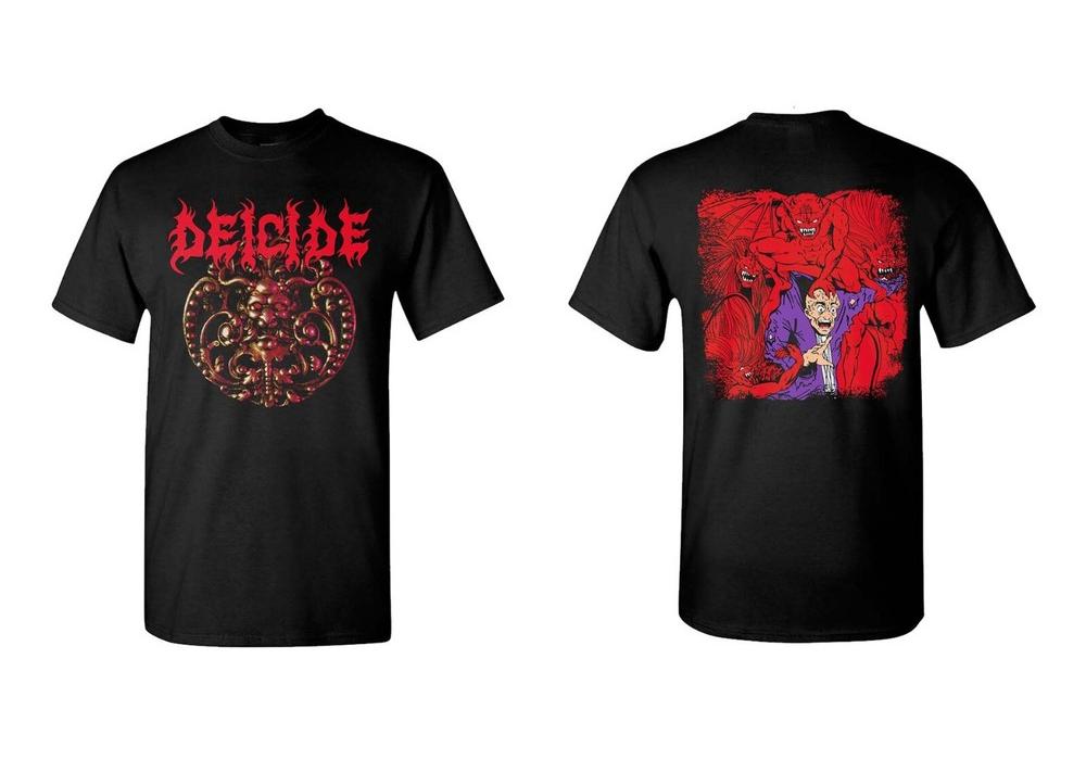 DEICIDE cd cvr MEDALLION First Album Official SHIRT XL New 2-SIDED Unisex T-Shirt