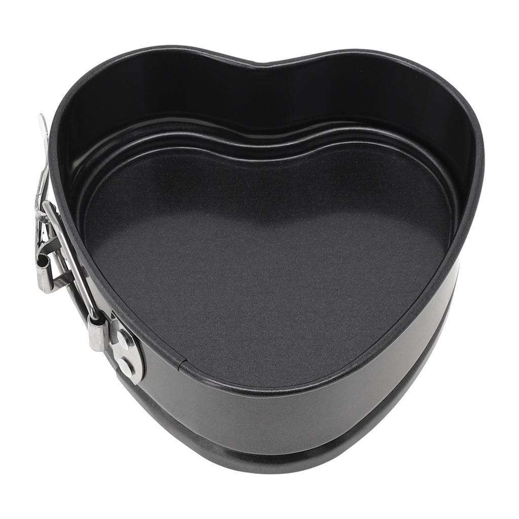 Buckle Baking Tray Bake Spring Quickly Sponges Cake Tin Cans Valentines Clips Coating Easily Easy Exquisite Form Heart Shaped