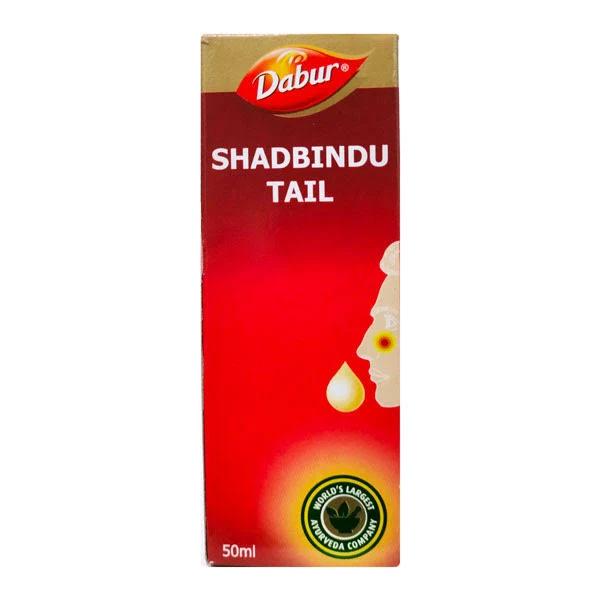 Dabur Shadbindu Tail 25ml Ayurvedic Nasal Oil for Sinus Relief and Headache Comfort