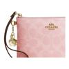Coach Zipper Closure Faux Leather Clutch Women Clutch Dusty-Pink CEF72-IMPO