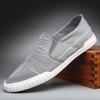 Fashion Men's Canvas Sneakers Shoes 2024 Spring Male Tide Slip on Driving Loafers Ventilation Light Vulcanize Flats Botas Hombre