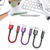 Durable Nylon Braided USB C Cable Great Compatibility Stable Data Transferring
