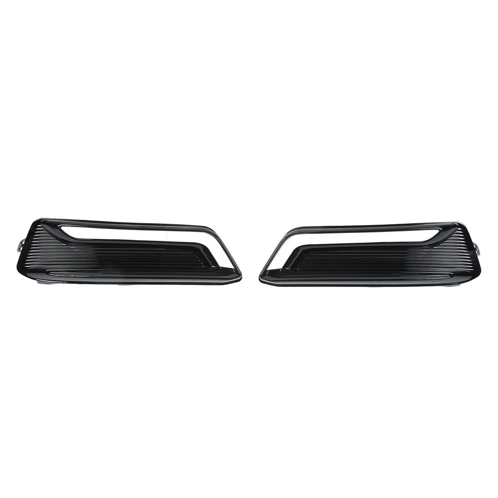 Pair Front Fog Light Bezel Driving Lamp Guard Cover GM1038166 Replacement for Impala 2017?2019