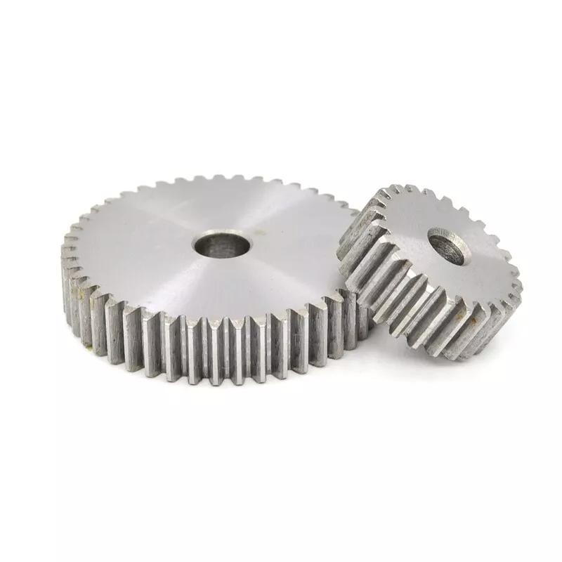 1Pcs 1 Mod Spur Gear 12/13/14/15/16/17/18/19/20/21/22Teeth 45# Steel Thickne 10mm Flat Gear Metal Motor Pinion Transmission Gear