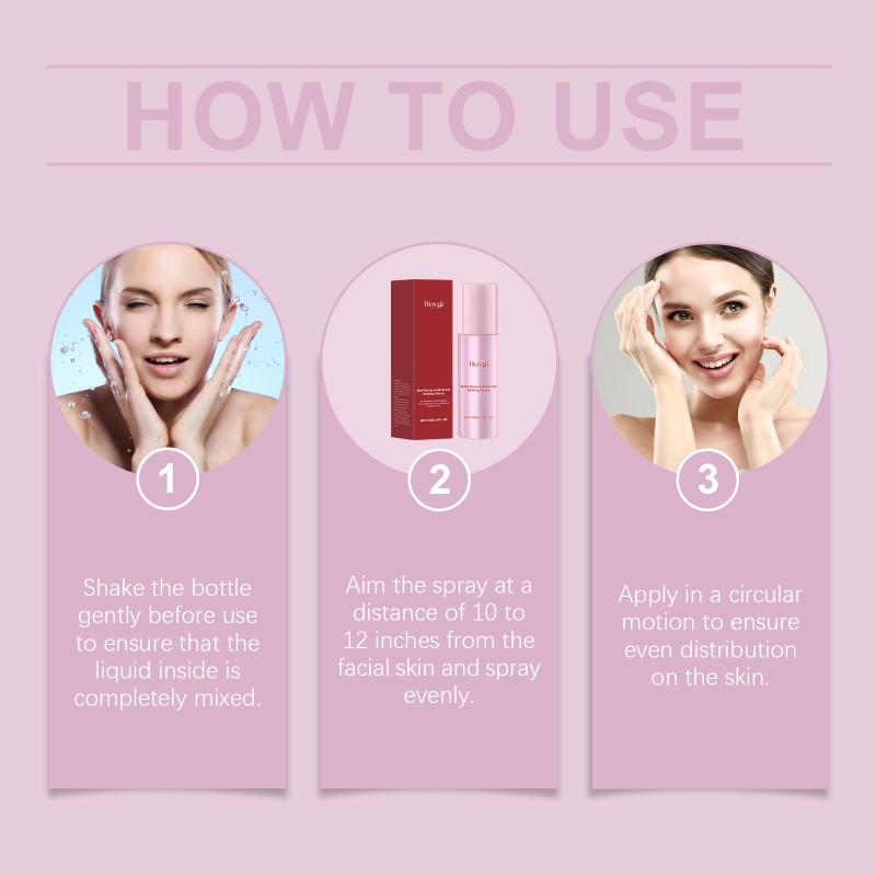 Ölkontrollierendes Make-up Fixierspray Mattes Finish Wasserdichtes Spray Verfeinert Poren Für den Täglichen Gebrauch