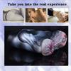 Dual Channel Animal Horse Masturbation Cup Soft Silicone Male Masturbator Realistic Vagina Prostate Massage Adult Sex Toy