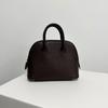 Sac Bandoulière Mini Coquille en Cuir de Vachette Evercolor Importé Polyvalent Sac pour Femme en Cuir de Vachette Première Couche Sac de Bowling