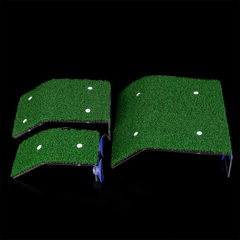 Turtle Basking Platform Simulation Turf Climbing Turtle Drying Table Aquarium Accessories Decoration