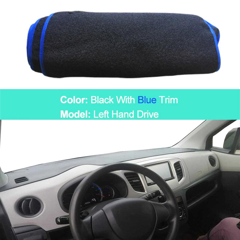 Car Dashboard Cover For Suzuki Wagon R V 2012-2017 Carpet Dashboard Pad Sun Protection UV Cushion Car Accessories 2015 2016 2017