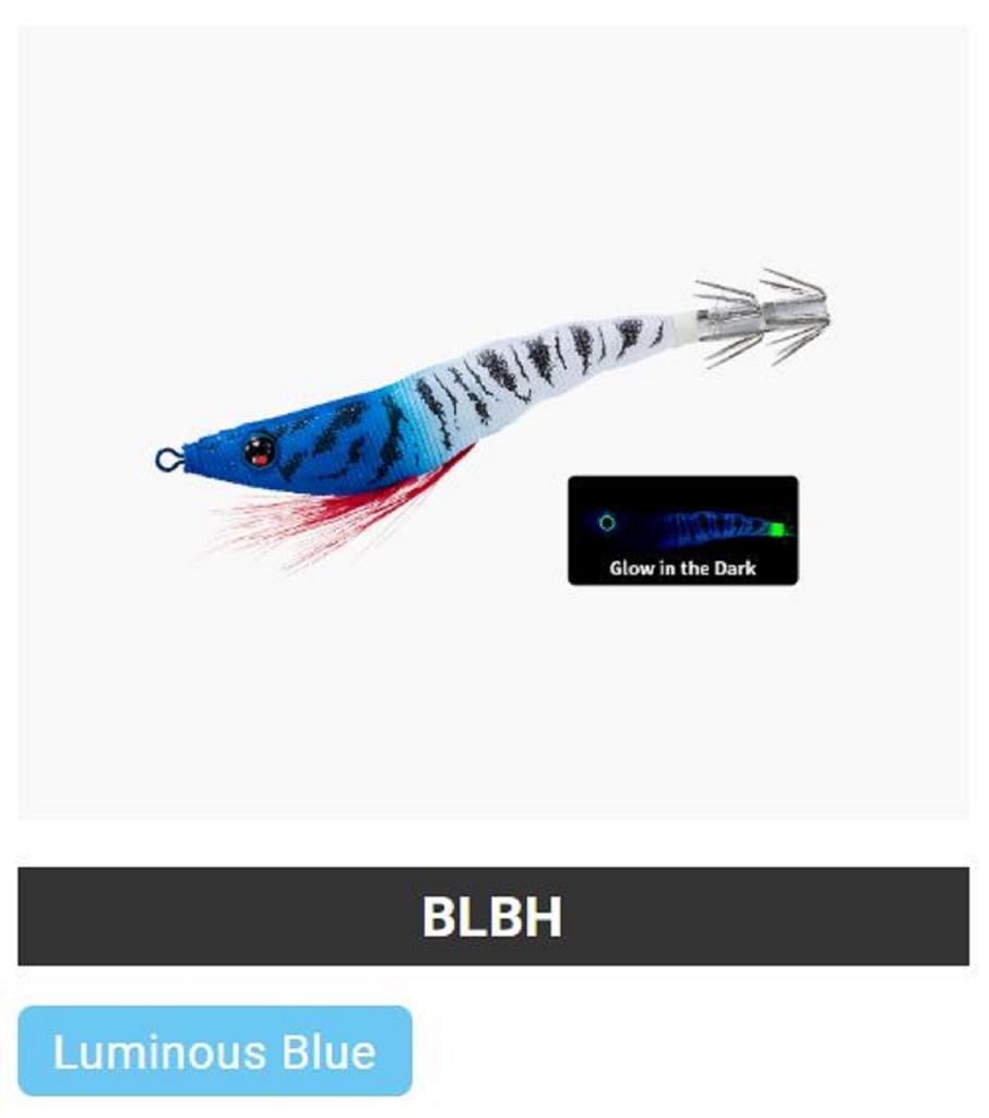 Yo Zuri EZ Slim Cloth 80mm Squid Jig A1626-BLBH (2265)