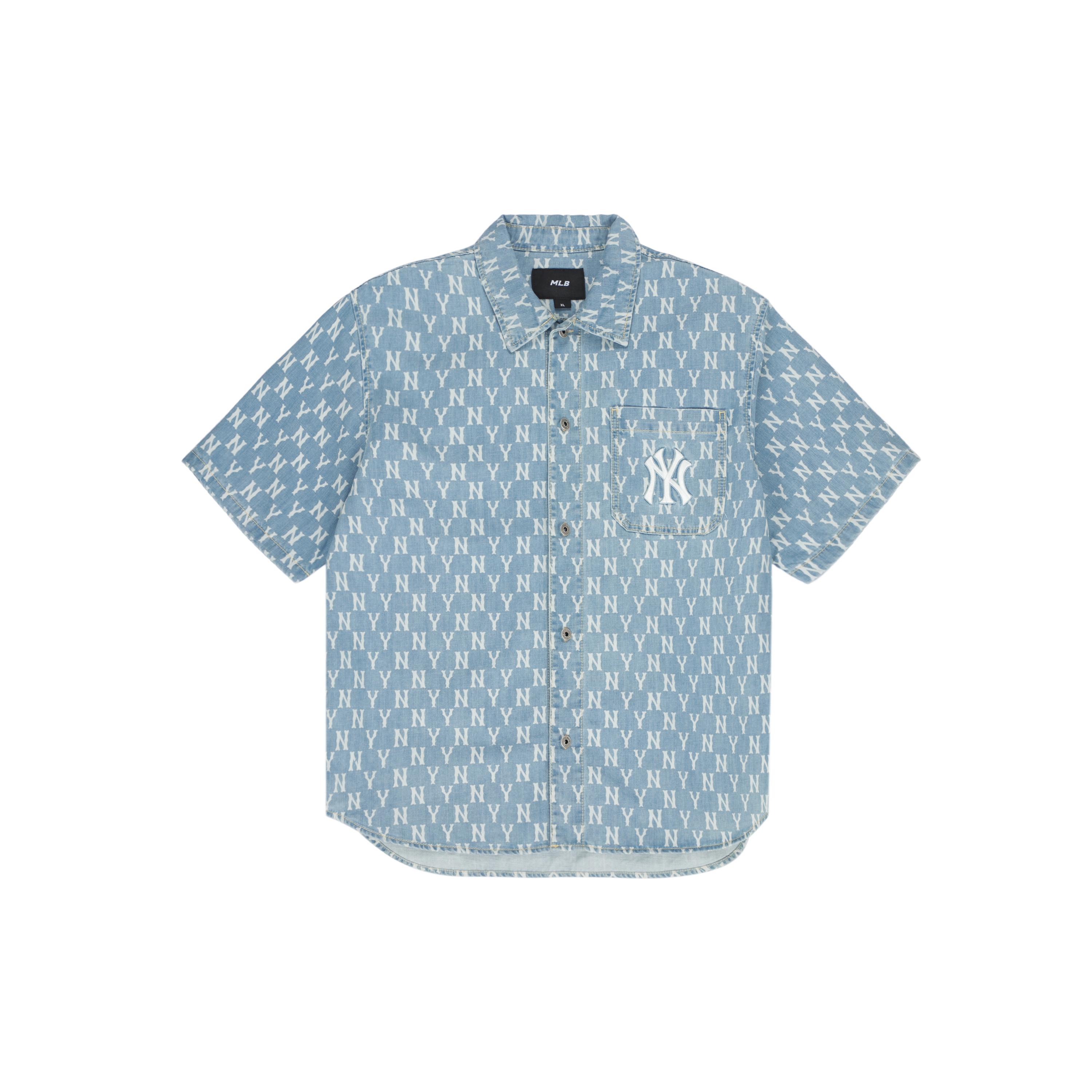 MLB New York Yankees Shirt Unisex Light Blue 3ADRMN123-50BLL S