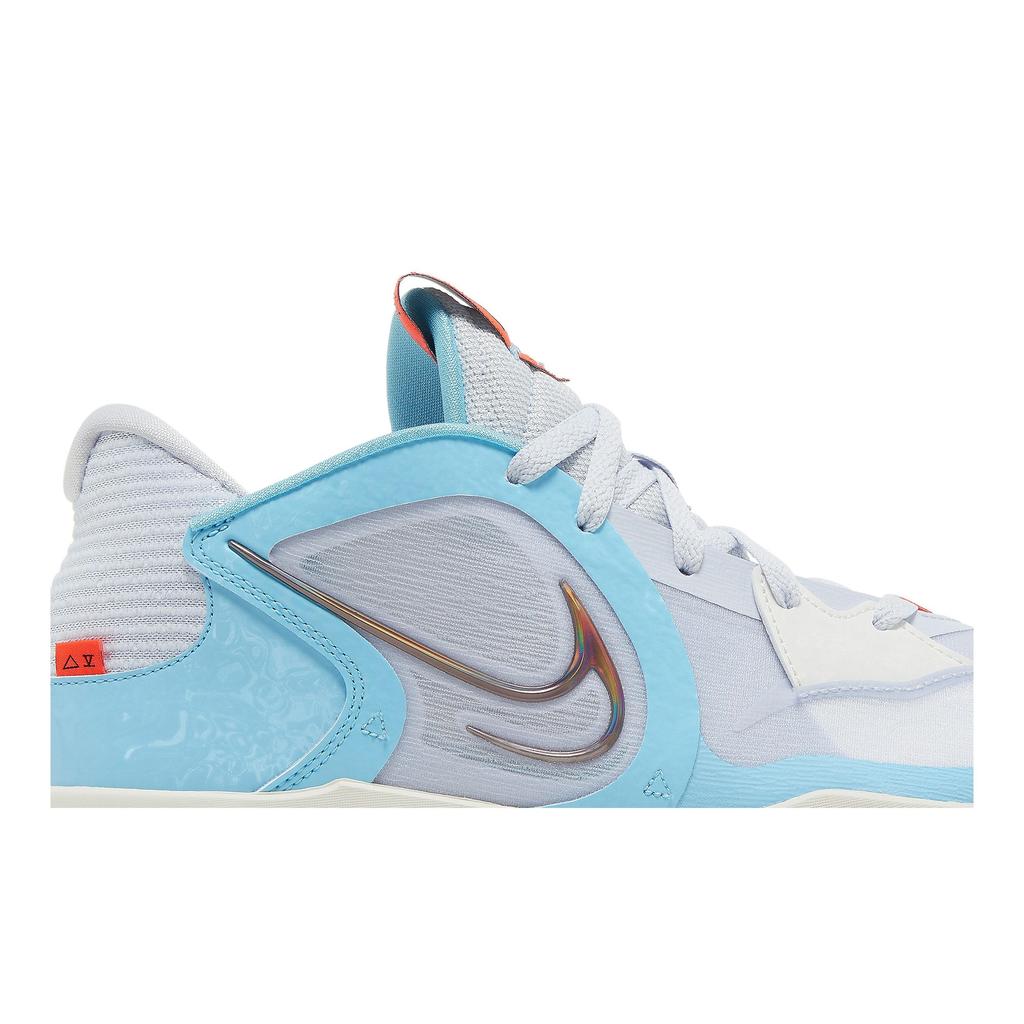 Nike Kyrie Low 5 'Football Grey' (Unisex) Football Grey / Black / Blue Chill / Sail Basketball Shoes DJ6012 003