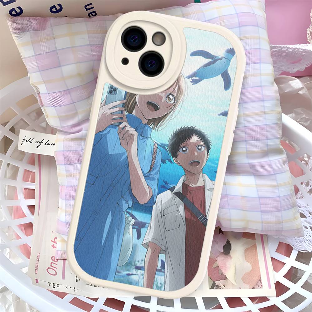 

Anime B-Blue Box Leather Phone Case for iPhone 15 14 13 Pro Max 12 11 16 Plus Phone Cover iphone 11 pro
