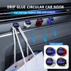 For Ford Mini Adhesive Car Hook Drip Glue Circular Design Sticky Storage Hook Fiesta Ranger Mondeo Escape Ecosport Fusion HJUM0
