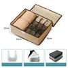 Bedroom Three-in-One Wardrobe Organizer Drawer Style Storage Box for Ties Socks Underwear Lid Dust Proof And Moisture Control