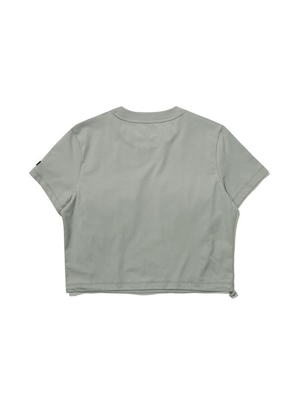 BBC EARTH W Woven Patch Pocket Short Sleeve T-Shirt_Mint