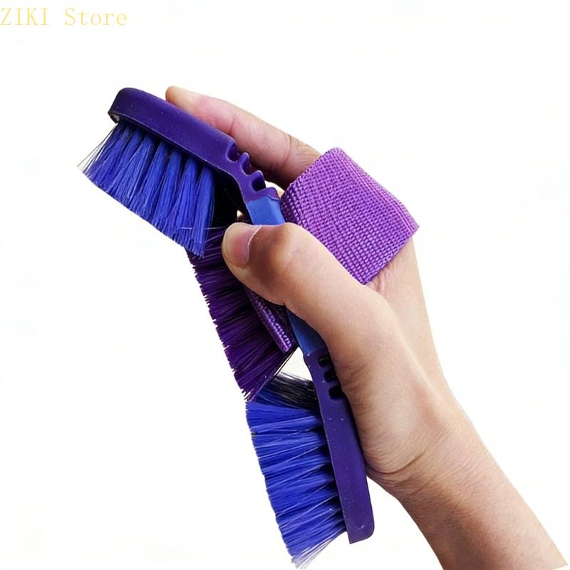 H4GF Spazzola Flessibile per Cavalli Setole Morbide Strumento di Pulizia per Cavalli per Toelettatura Confortevole ed Efficace Durevole
