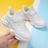 Spring Hot Student Sports Shoes Lightweight Non-slip Breathable Outdoor Casual Shoes Boys and Girls Running Shoes Children's White Shoes