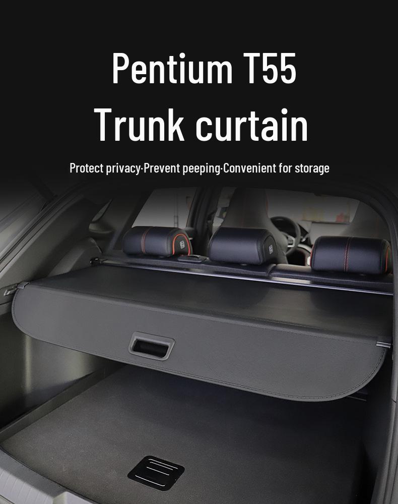Fits Bestune T55 Trunk & T90/X80 Tailgate Retractable Cargo Cover