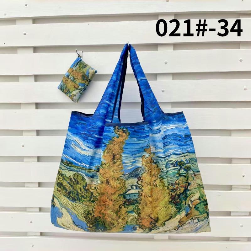 Eco-friendly Foldable Large Capacity Shoulder Tote for Groceries