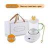 COMATE Mini Electric Glass Tea & Health Pot