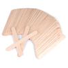 100Pcs/Bag Waxing Stick Spatula Applicator Wooden Spatula Disposable Medical Tongue Depressor