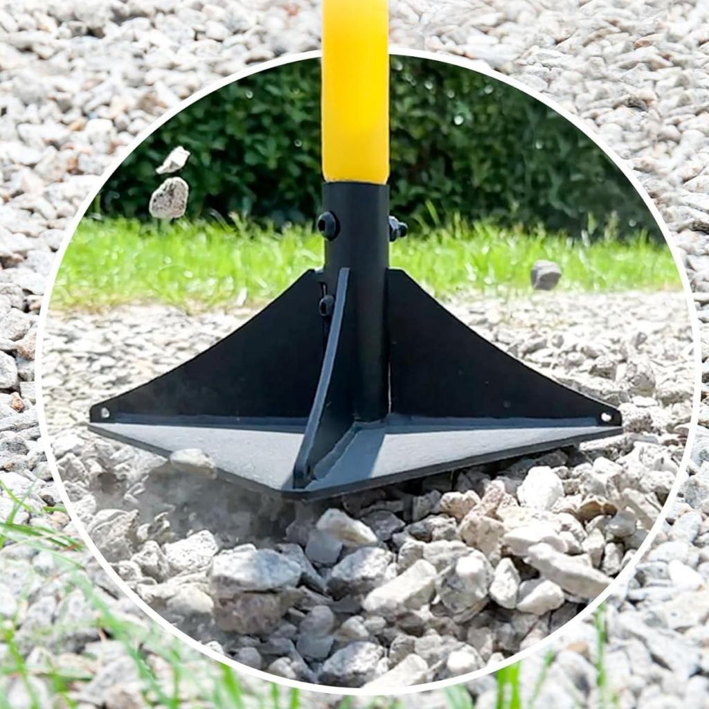 Garden Tamper, Easytouse Gardening Tool, with Cm Handle for Repairing Paving Stones, Leveling The