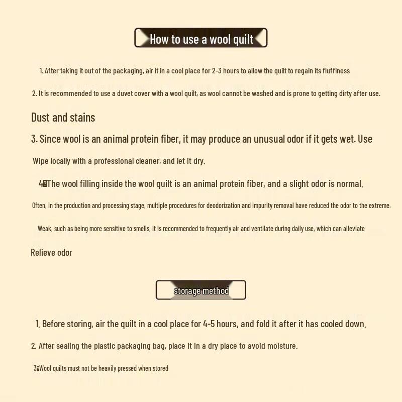 One's Member 100% Australian Pure Wool Quilt