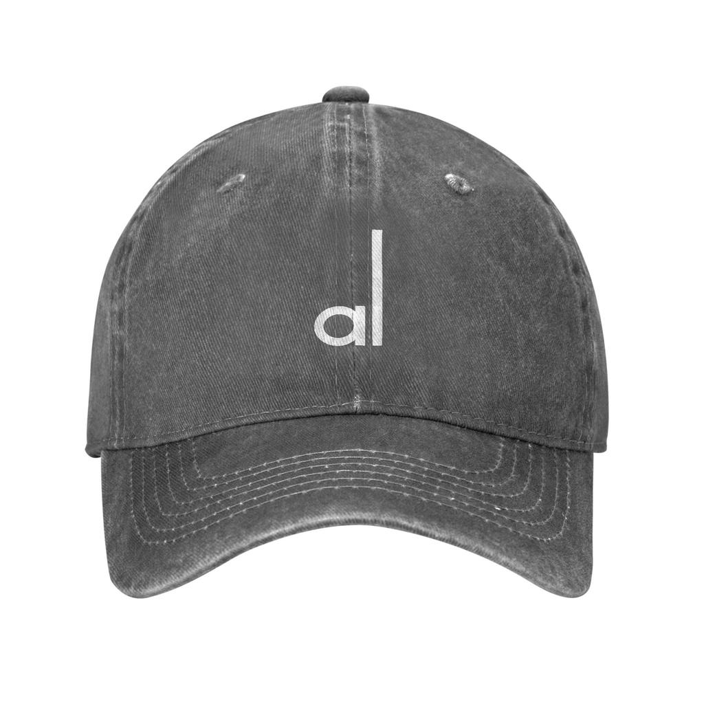 Washed Baseball Cap AL Letter Trendy Brand Spring Trucker Hat For Female Male  Fashion Running Hippie Sun Baseball Caps