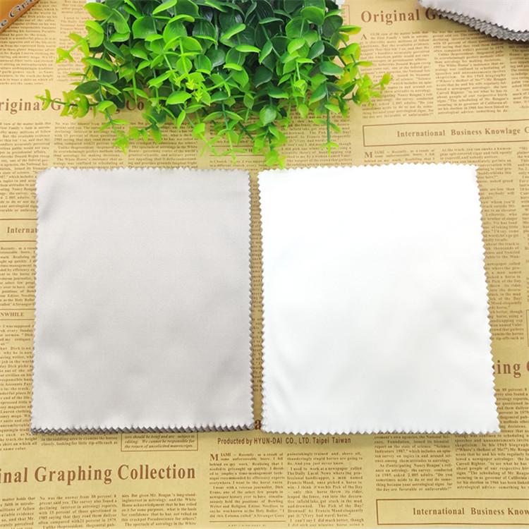 Custom Logo Eyeglass Cleaning Cloth - Black, White, Gray Polyester for Jewelry and Reading Glasses