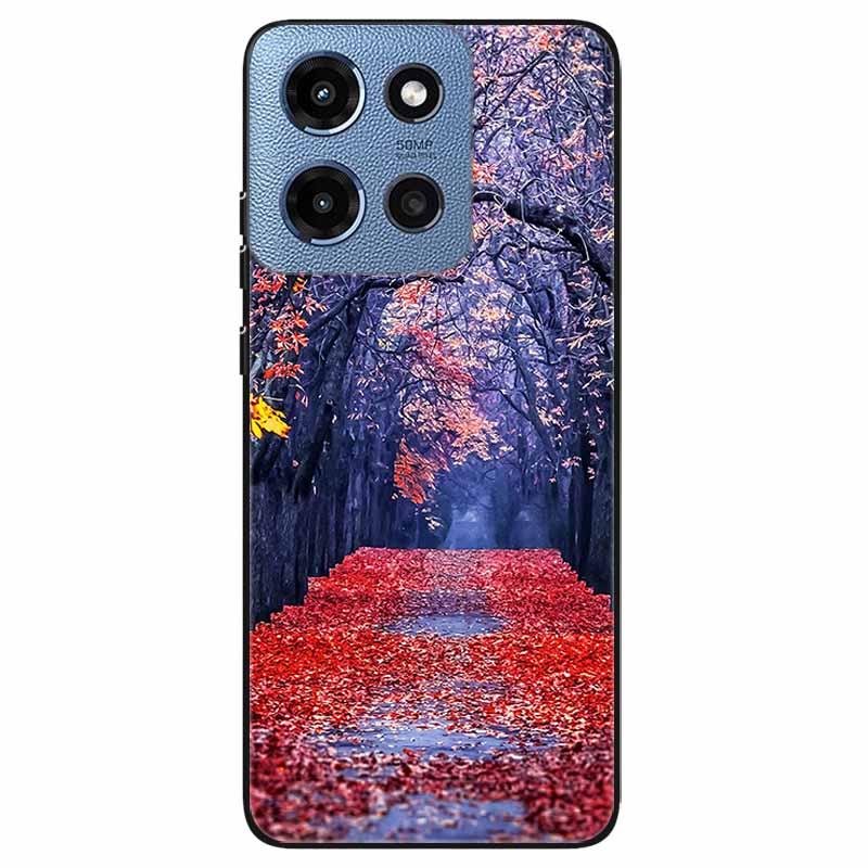 Phone Cases for Moto G 2025 5G Case Flowers Printing Silicone TPU Soft Covers for Motorola Moto G 2025 Back Shell For Moto G 5G