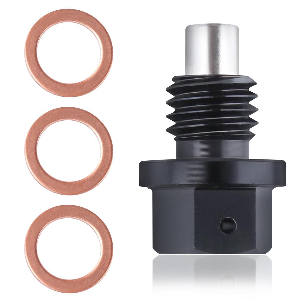 LEONTOOL Magnetic Drain Plug Magnetic Drain Plug Strong Drain Bolt M12x1.75mm