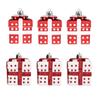 Small Pendant Christmas Tree Decorations Red Ornaments Christmas Tree Pendant Christmas Ball  Home