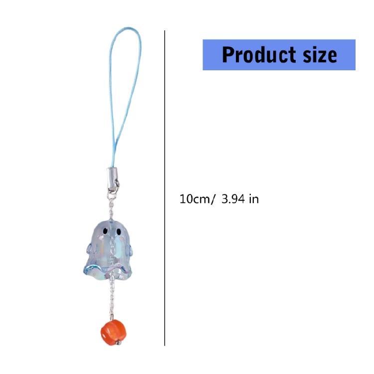 Eye Catching Specter Pumpkin Keychain Portable Specter Pumpkin Keyring Unque Bag Hangings For Trendy Individuals