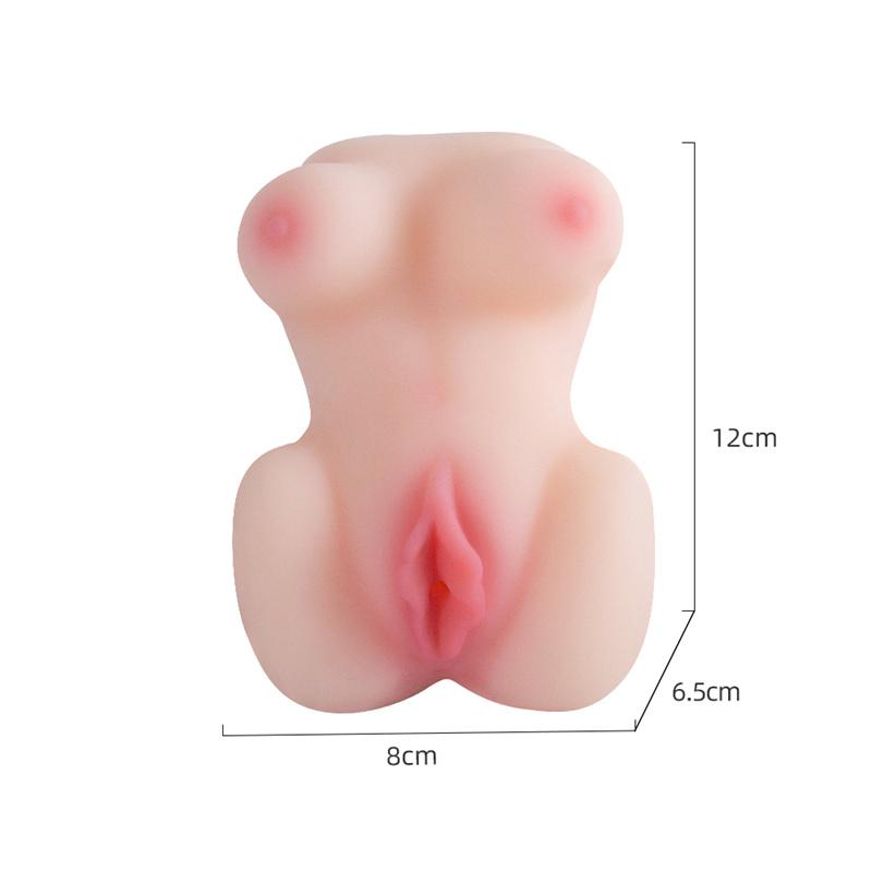 3 In1 Realistic 3D Vagina Anus Breast Male Masturbator Cup Adult Mini Pocket Sex Toy for Men Airplane Cup