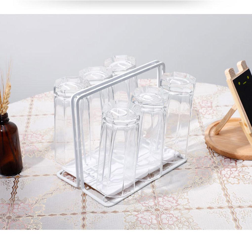 Strong Load-bearing Bottle Holder For Kitchen Organization Creative Cup Holder Base Drain Rack Tray