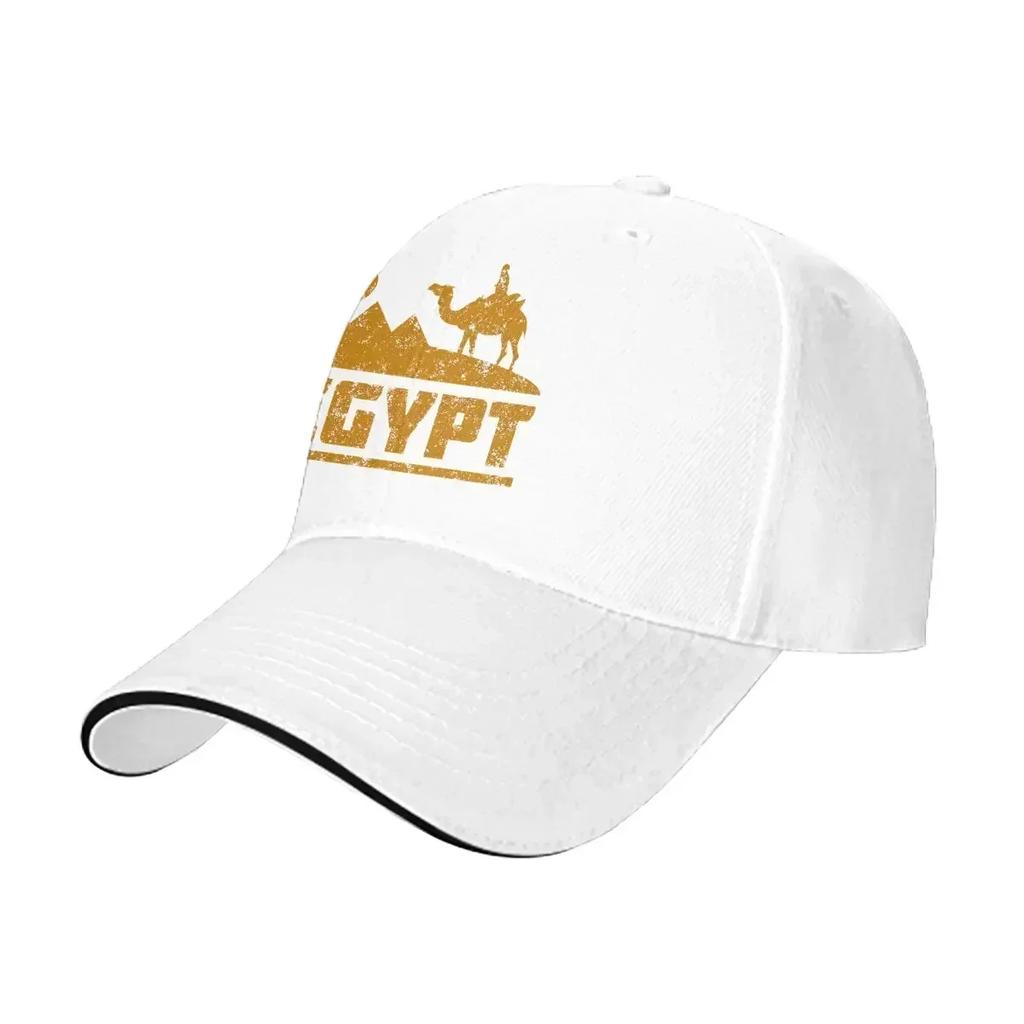 Washed Unisexs Baseball Cap Egypt Pyramids Trucker Snapback Caps Dad Hat Golf Hats