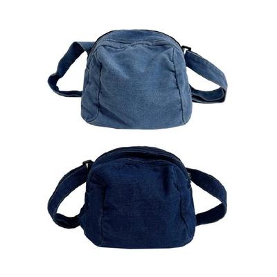 Denim Shoulder Bag Casual Handbag Women Girls Men Travel Crossbody Bag Tote Bags