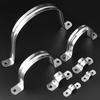 10Pcs Throat Hoop Horseback Hose Clamp Plumbing Tightening Fastening Buckles Riding Clip M5-M100 5mm-100mm 304 Stainless Steel