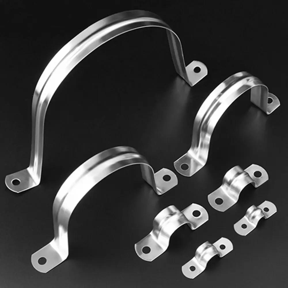 10Pcs Throat Hoop Horseback Hose Clamp Plumbing Tightening Fastening Buckles Riding Clip M5-M100 5mm-100mm 304 Stainless Steel