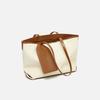 Over-the-Shoulder Tote Bag for Women 2024 Spring/Summer New Style Color-Block Handbag High-End Large-Capacity Commuting Shoulder Bag