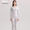 Hodo Women's Brushed Plaid Thermal Underwear Set