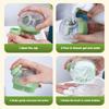 Cat Dog Bathing Brush Pet Massage Brush Shampoo Dispenser Soft Silicone Rubber Bristle for Dogs and Cats Shower Grooming Tool