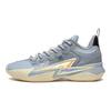 Li Ning Son Of Flash Abrasion Resistant Breathable Low top Basketball Shoes Men's Gray ABPT019-8